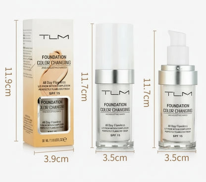 COLOR CHANGING FOUNDATION