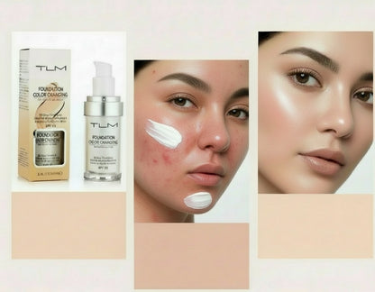 COLOR CHANGING FOUNDATION